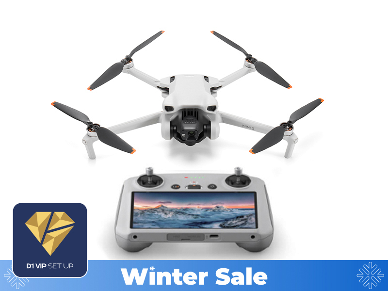 DJI Mini 3 w. DJI RC